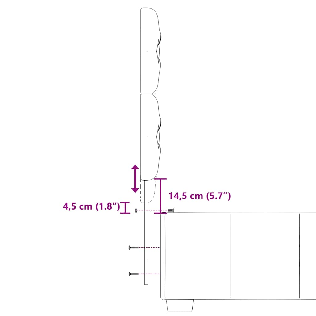 Krevet s oprugama i madracem tamnosmeđi 90 x 200 cm od tkanine