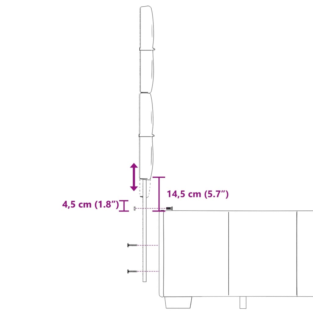 Krevet box spring s madracem crni 120 x 190 cm od tkanine