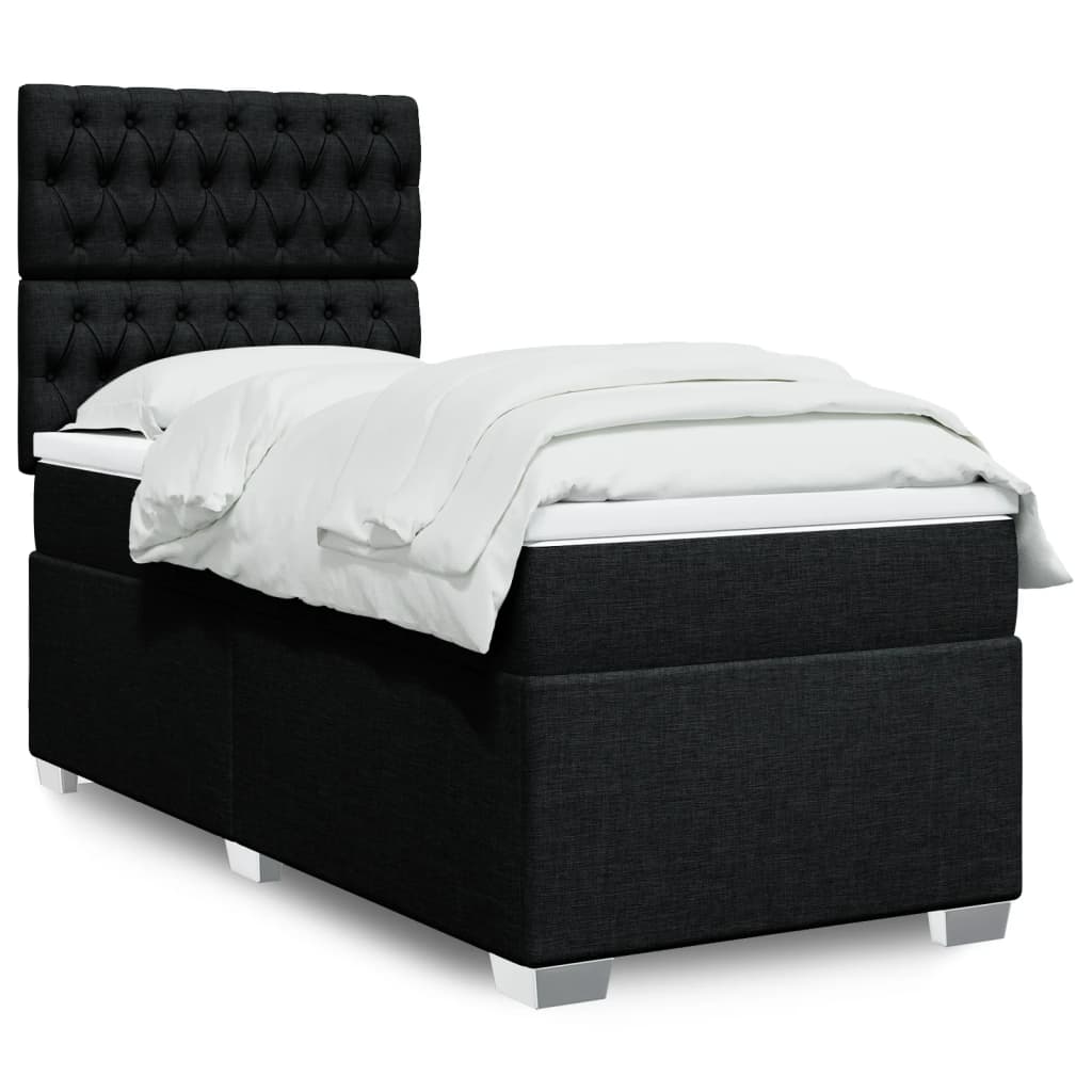 Boxspring s madracem Tkanina