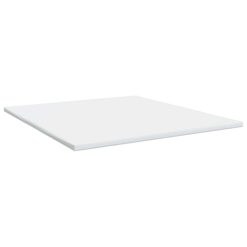 Krevet s oprugama i madracem plavi 200 x 200 cm od tkanine