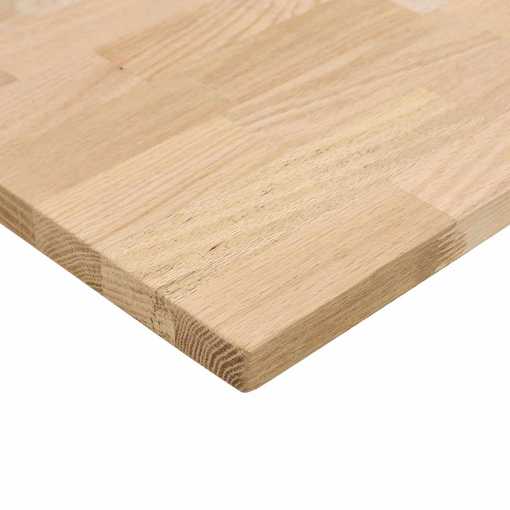 Ploča za radni stol 140x60x2,5cm netretirane masivne hrastovine
