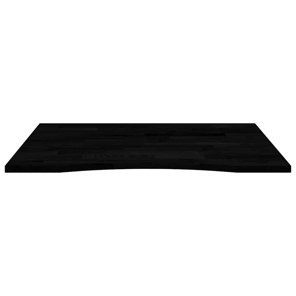 Ploča za radni stol tamnosmeđa 100x80x2,5 cm drveni pravokutni