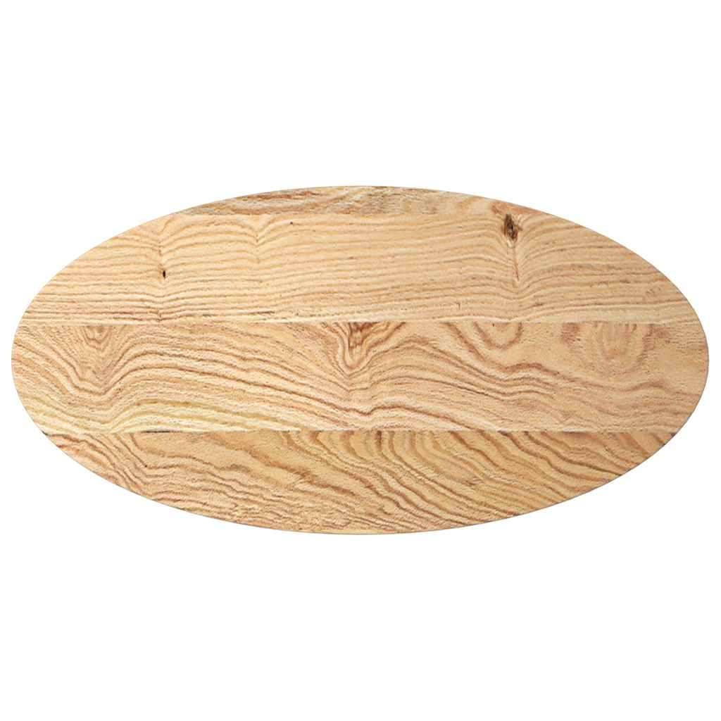 Stolna ploča 100x50x2 cm od ovalna masivna hrastovina