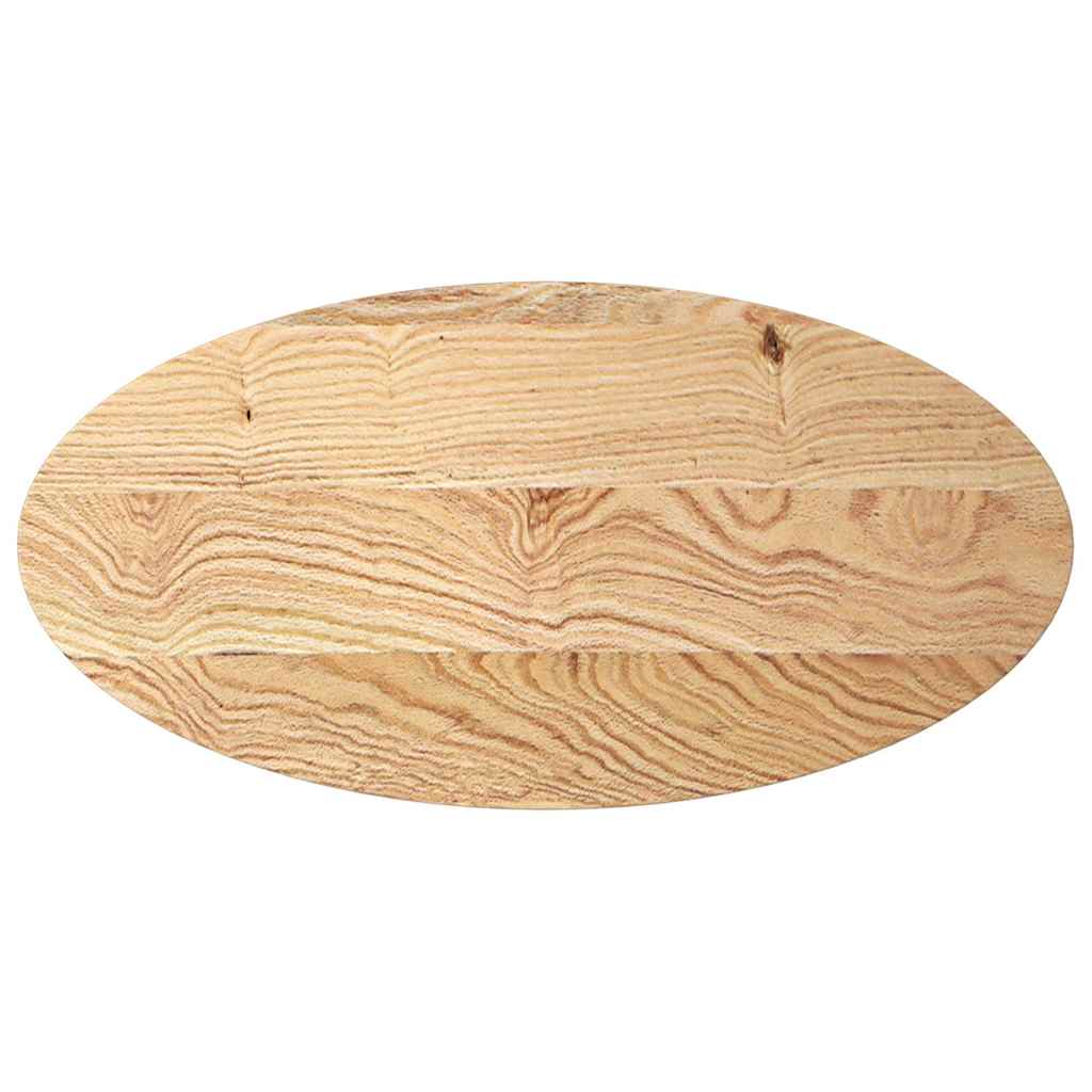 Stolna ploča 100x50x4 cm od ovalna masivna hrastovina