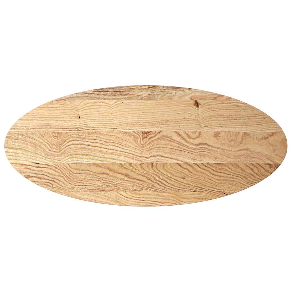 Stolna ploča 140x60x4 cm od ovalna masivna hrastovina