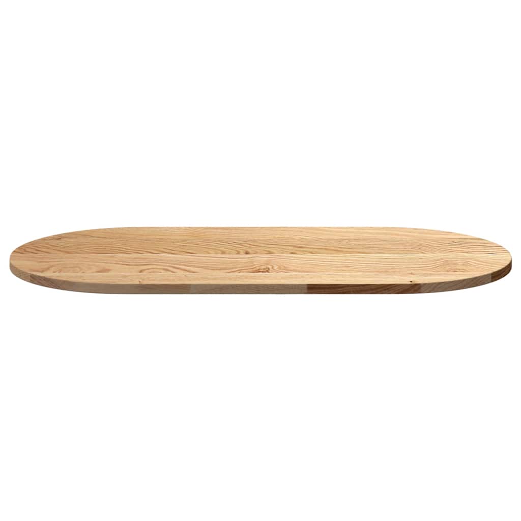 Stolna ploča 100x50x2 cm od ovalna masivna hrastovina
