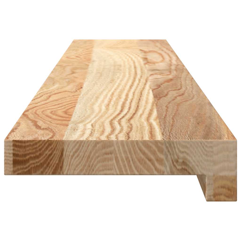 Prozorske klupice 2 kom 100x15x2 cm netretirane masivne hrast