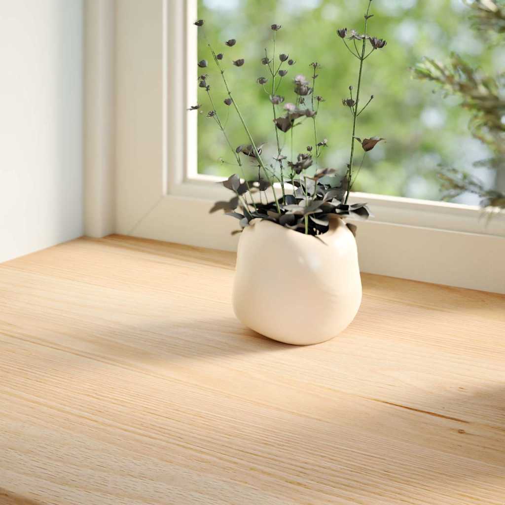 Prozorske klupice 2 kom 110x15x2 cm netretirane masivne hrast