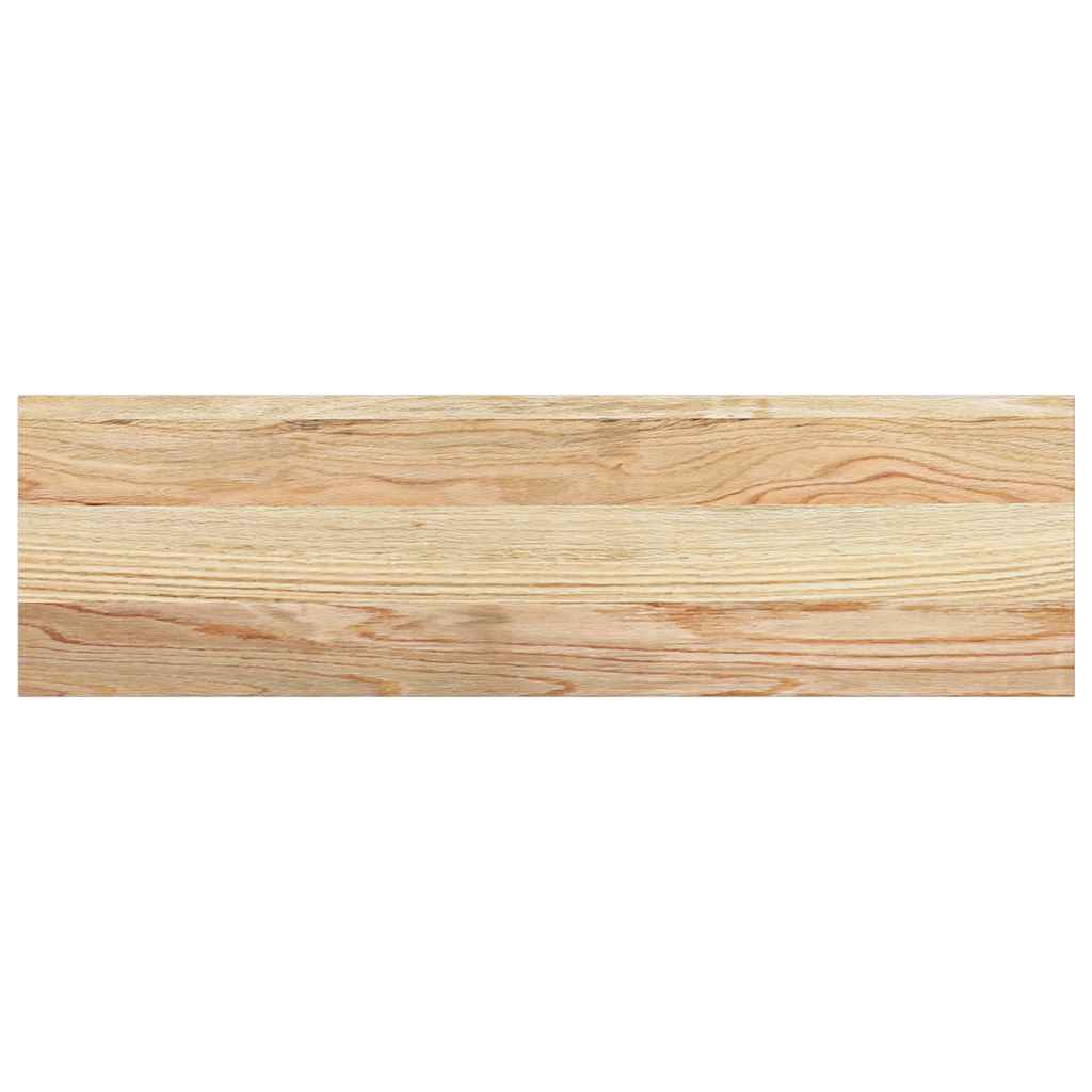 Prozorske klupice 2 kom 70x20x2 cm netretirane masivne hrast