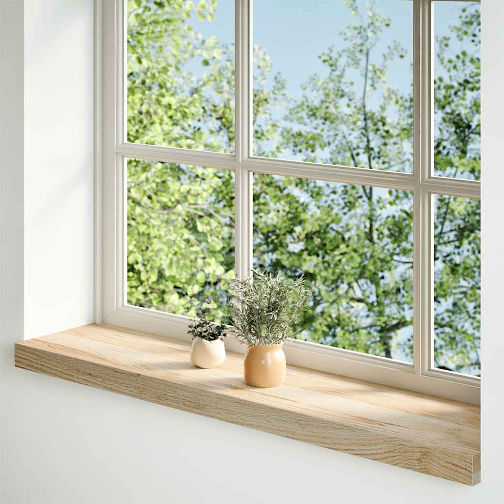 Prozorske klupice 2 kom 100x20x2 cm netretirane masivne hrast