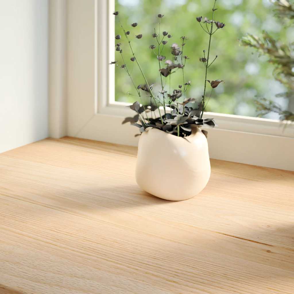 Prozorske klupice 2 kom 80x25x2 cm netretirane masivne hrast