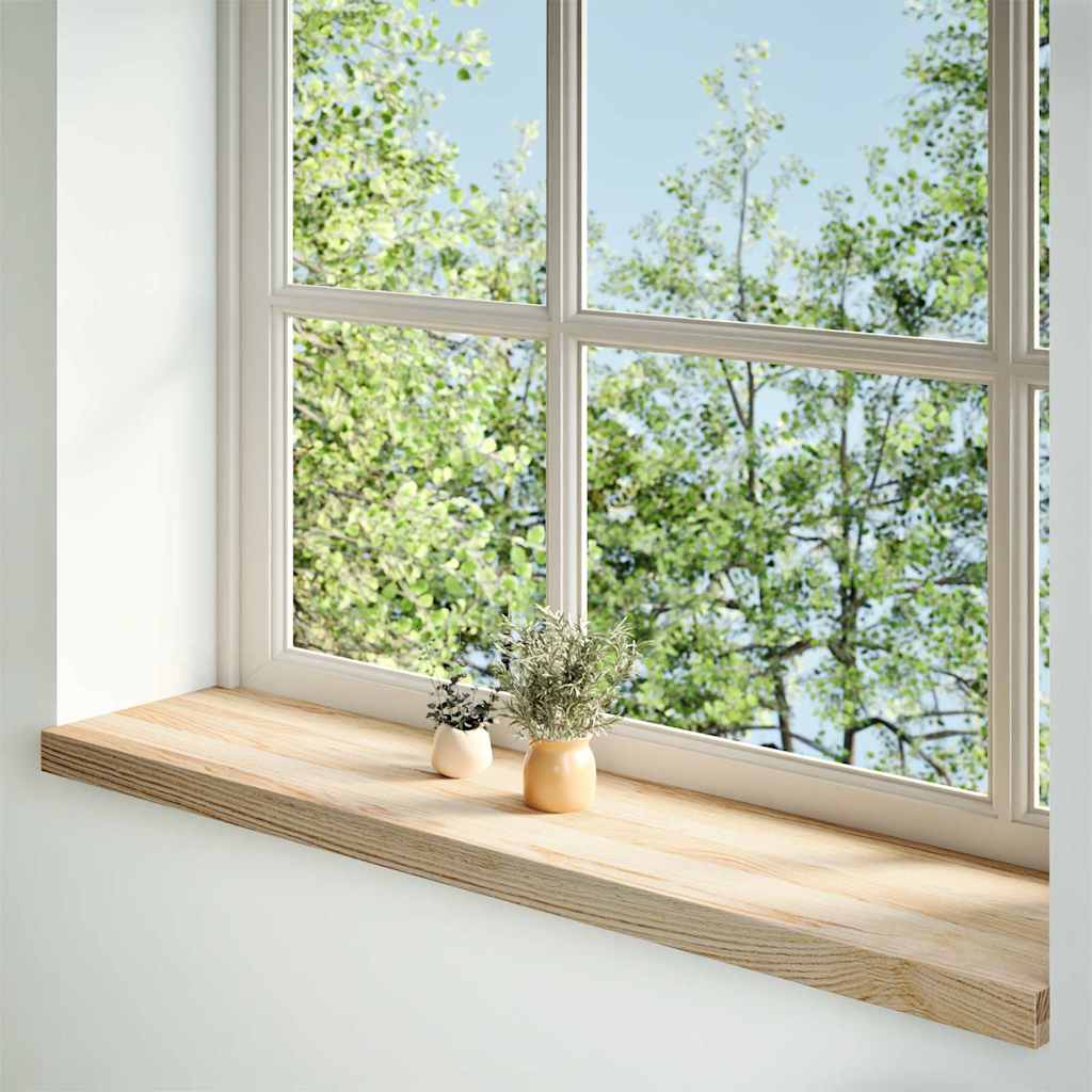 Prozorske klupice 2 kom 100x25x2 cm netretirane masivne hrast