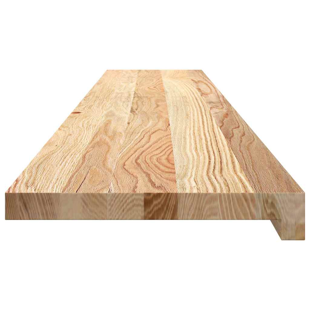 Prozorske klupice 2 kom 140x25x2 cm netretirane masivne hrast