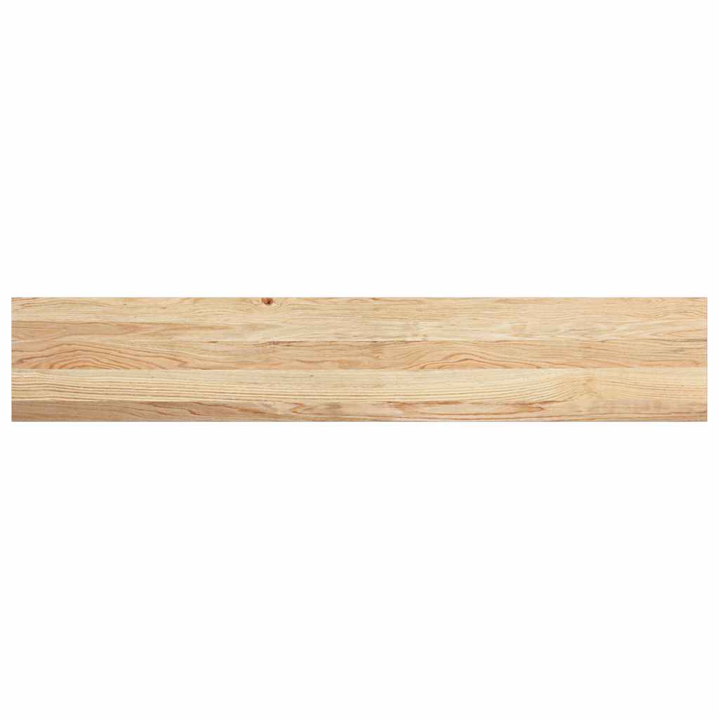 Prozorske klupice 2 kom 140x25x2 cm netretirane masivne hrast