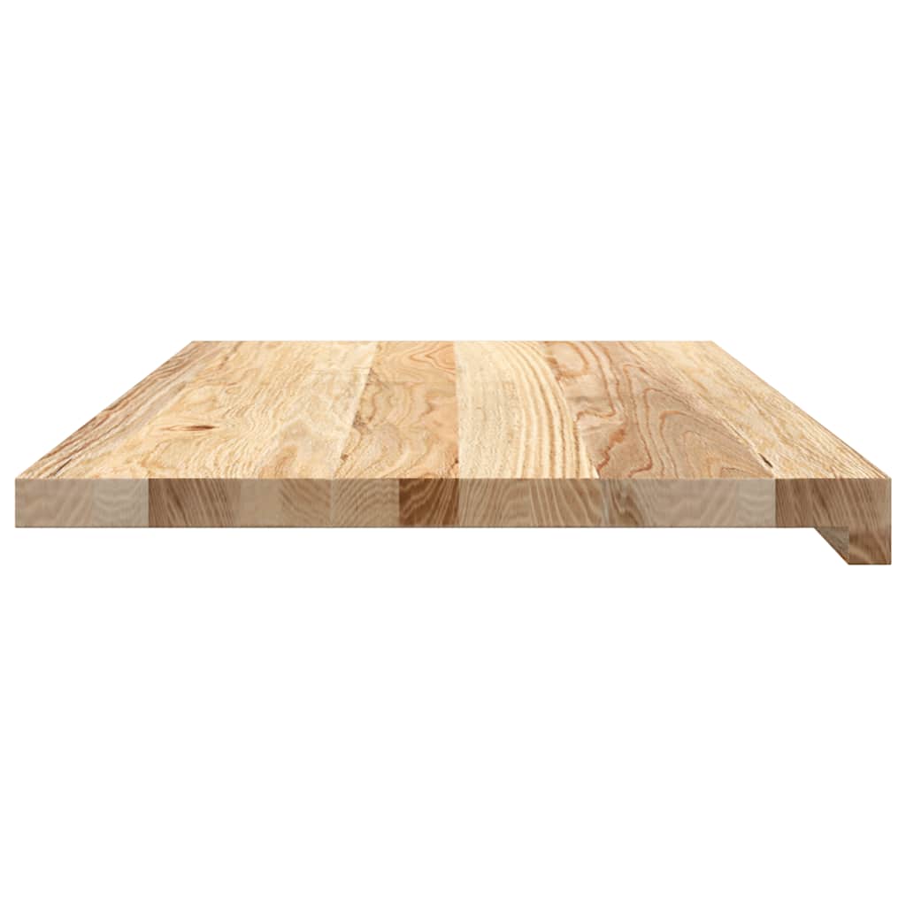 Prozorske klupice 2 kom 70x40x2 cm netretirane masivne hrast