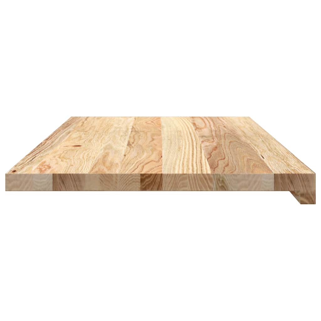 Prozorske klupice 2 kom 80x40x2 cm netretirane masivne hrast