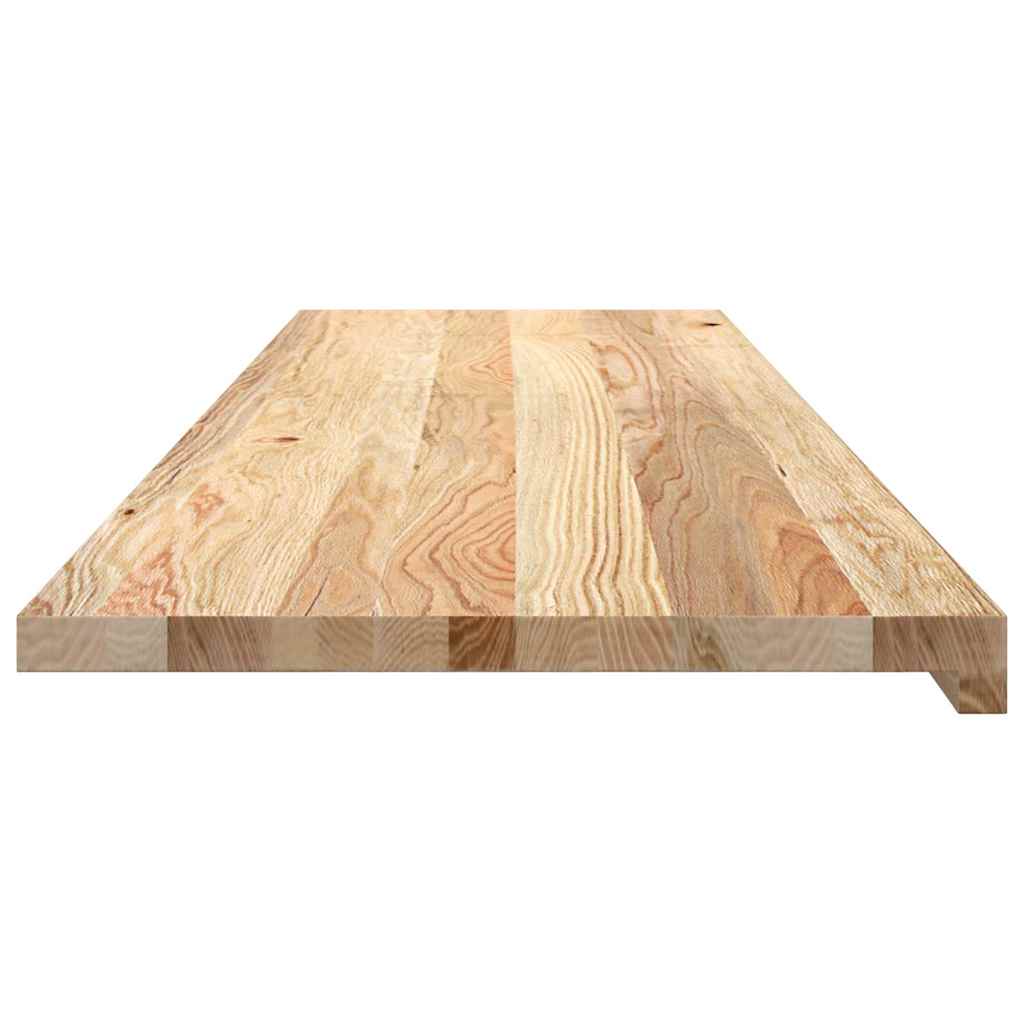 Prozorske klupice 2 kom 140x40x2 cm netretirane masivne hrast