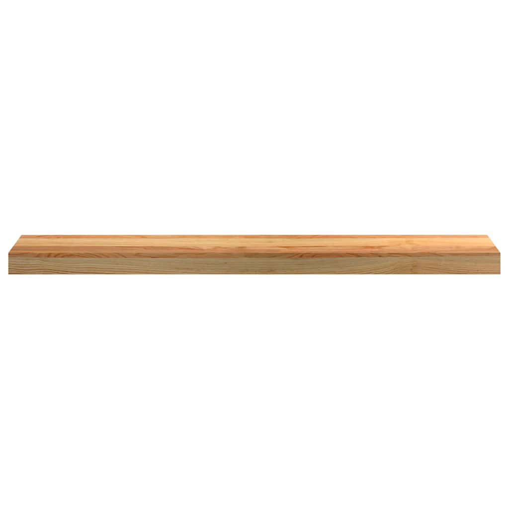 Prozorske klupice 2 kom svijetlosmeđe 90x15x2 cm masivne hrast