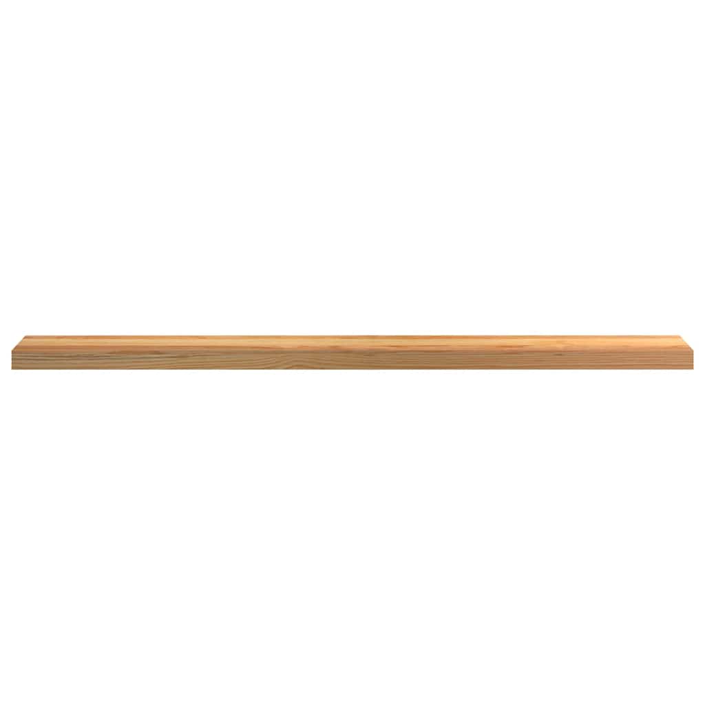 Prozorske klupice 2 kom svijetlosmeđe 140x15x2 cm masivne hrast