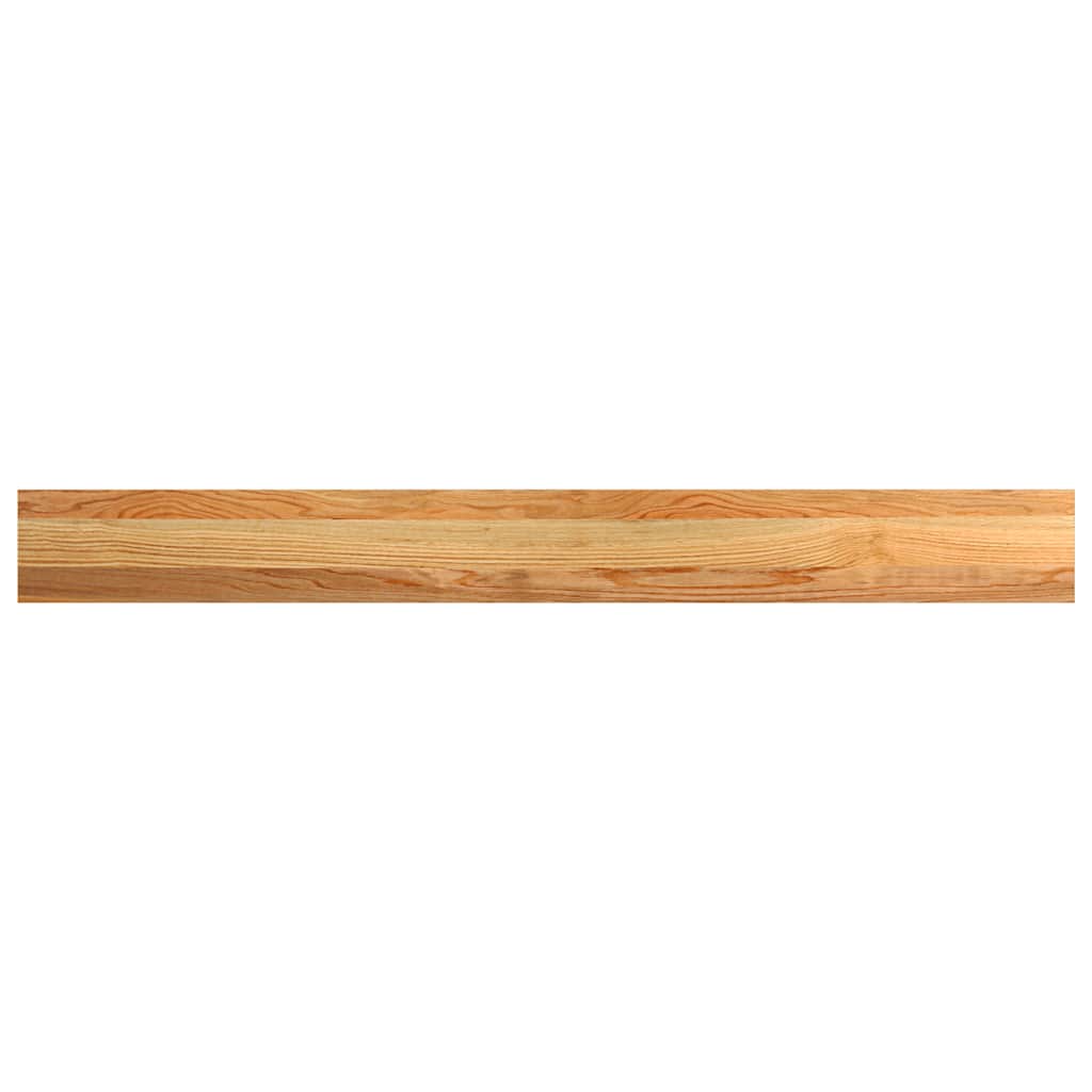 Prozorske klupice 2 kom svijetlosmeđe 140x15x2 cm masivne hrast