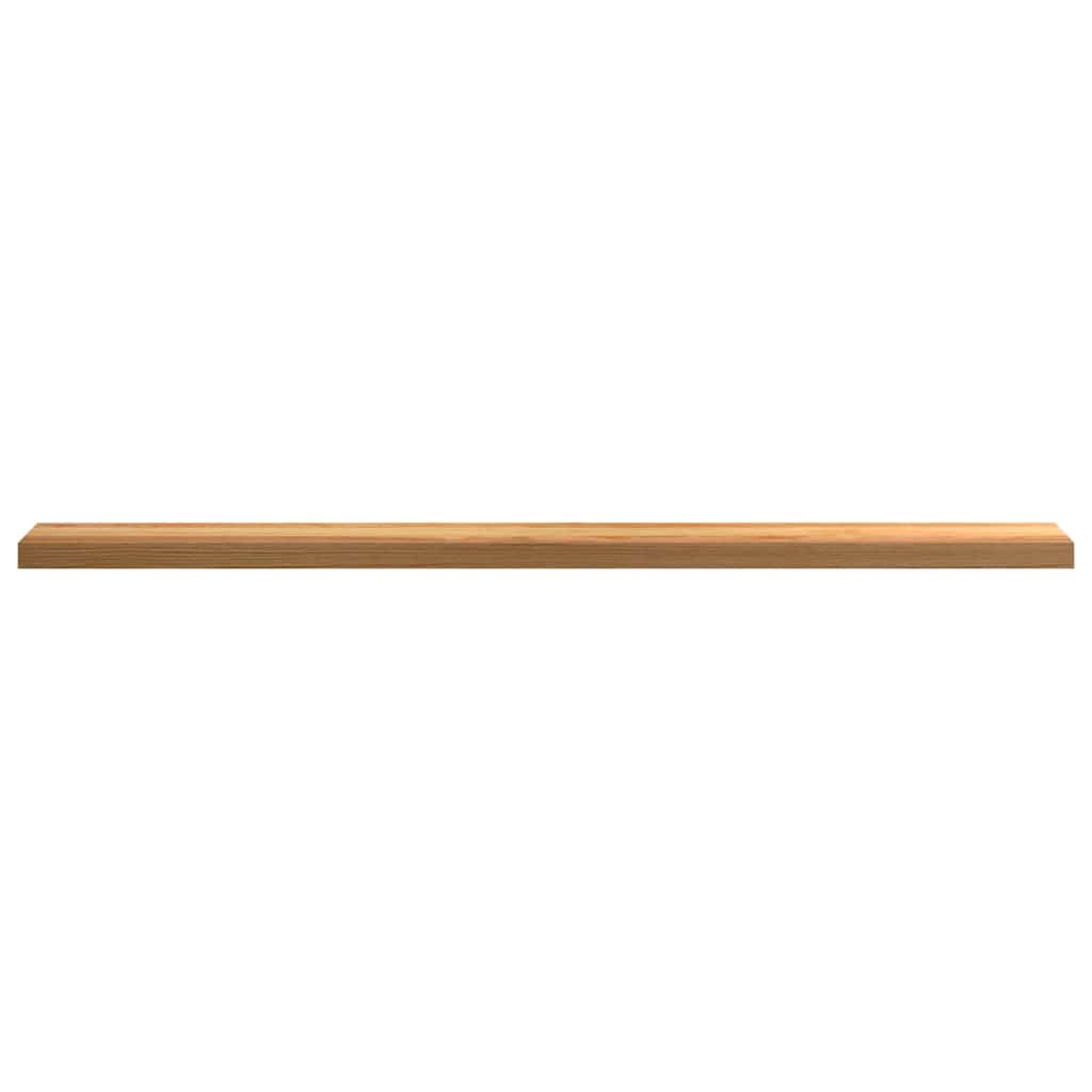 Prozorske klupice 2 kom svijetlosmeđe 160x15x2 cm masivne hrast