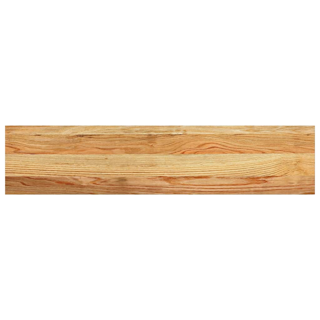 Prozorske klupice 2 kom svijetlosmeđe 90x20x2 cm masivne hrast