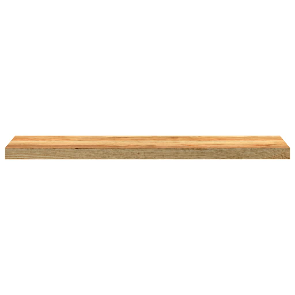 Prozorske klupice 2 kom svijetlosmeđe 100x20x2 cm masivne hrast