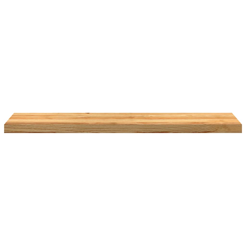 Prozorske klupice 2 kom svijetlosmeđe 110x30x2 cm masivne hrast