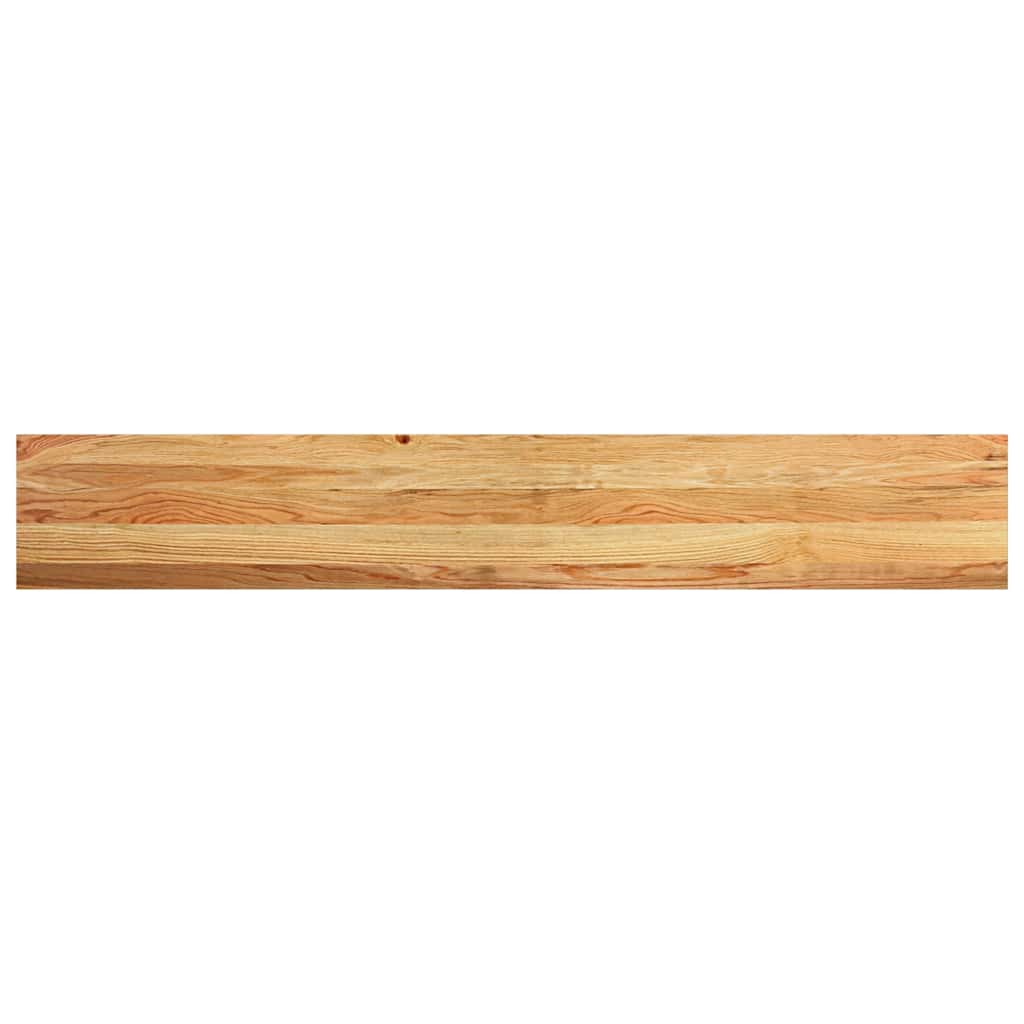 Prozorske klupice 2 kom svijetlosmeđe 160x30x2 cm masivne hrast