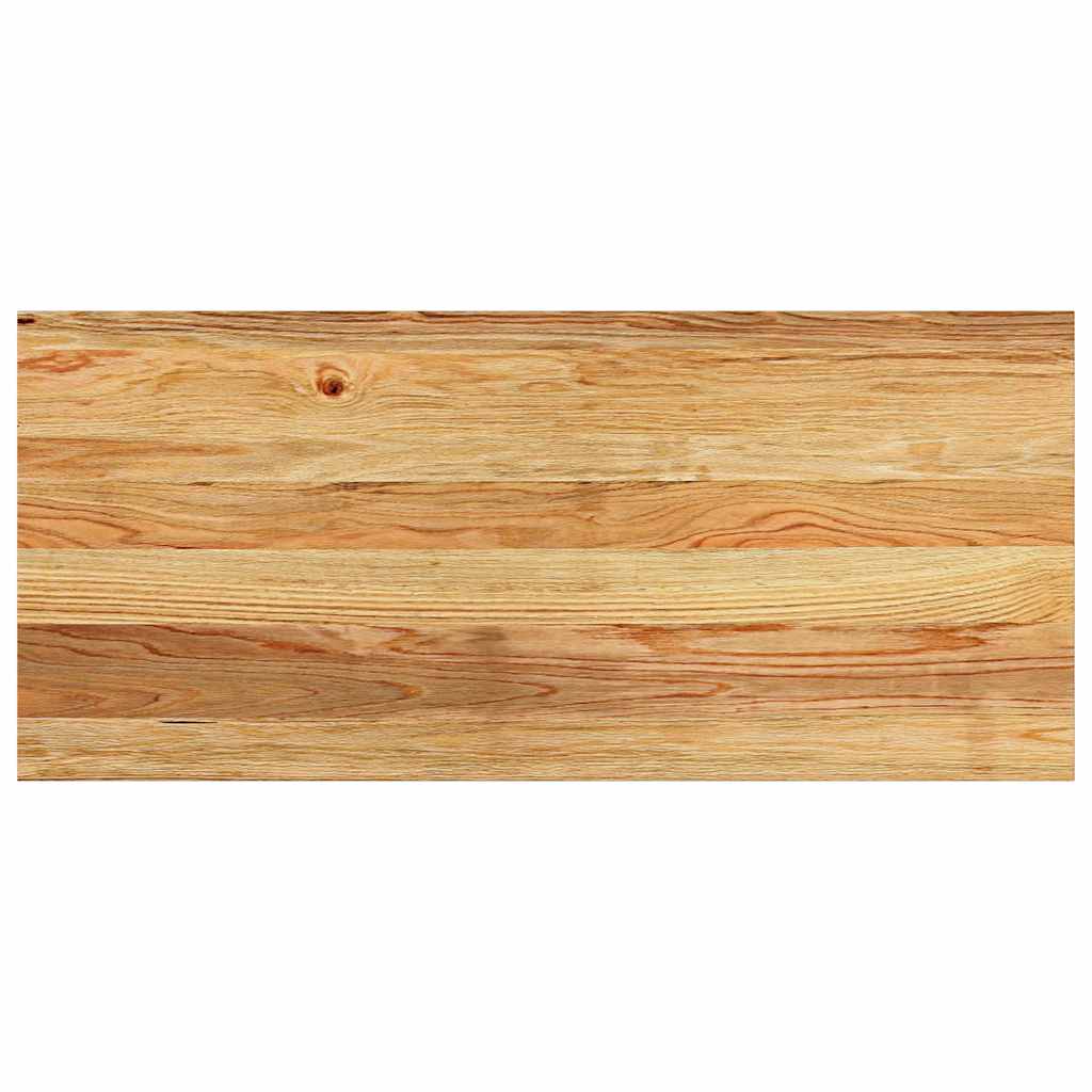 Prozorske klupice 2 kom svijetlosmeđe 90x40x2 cm masivne hrast