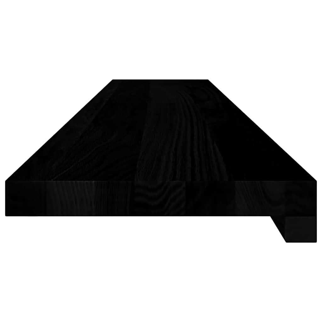 Prozorske klupice 2 kom tamnosmeđe 110x20x2 cm masivne hrast