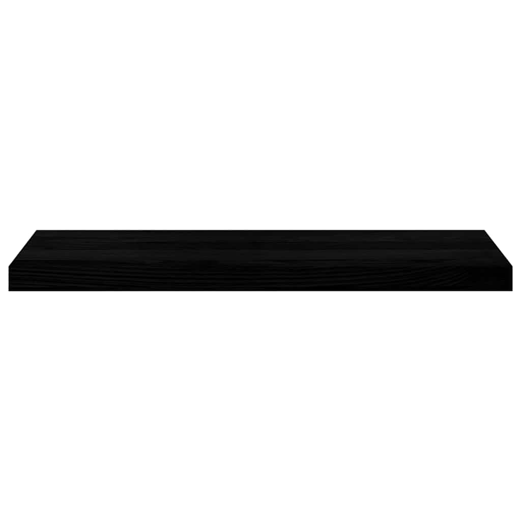 Prozorske klupice 2 kom tamnosmeđe 80x25x2 cm masivne hrast
