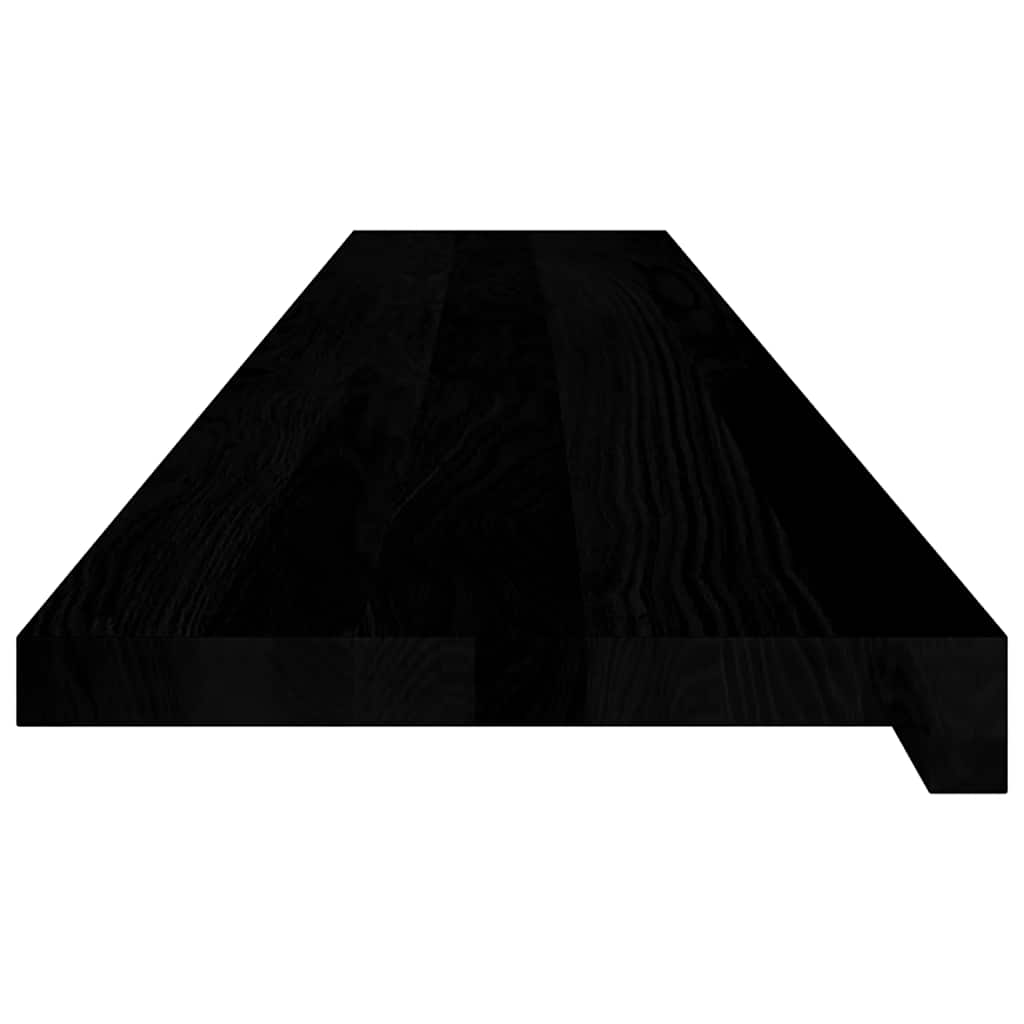 Prozorske klupice 2 kom tamnosmeđe 140x30x2 cm masivne hrast