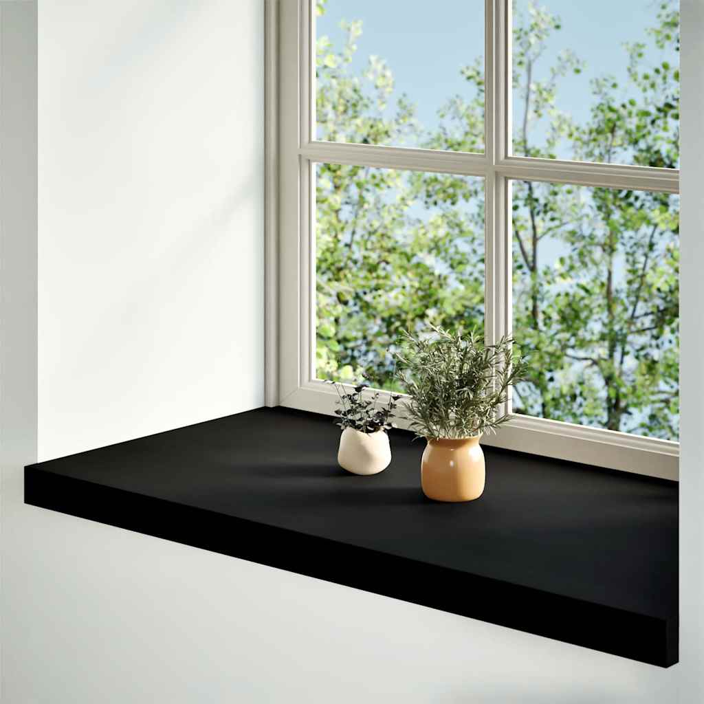 Prozorske klupice 2 kom tamnosmeđe 80x40x2 cm masivne hrast