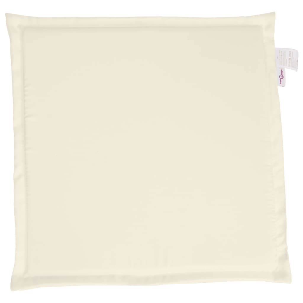 Vrtne podloge za sjedalo 2 kom krem 45x45x2 cm četvrtaste