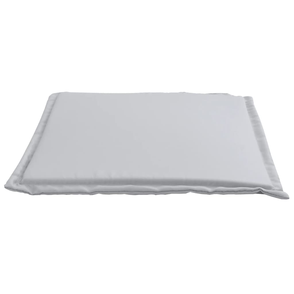 Vrtne podloge za sjedalo 4kom svijetlosive 45x45x2cm četvrtaste
