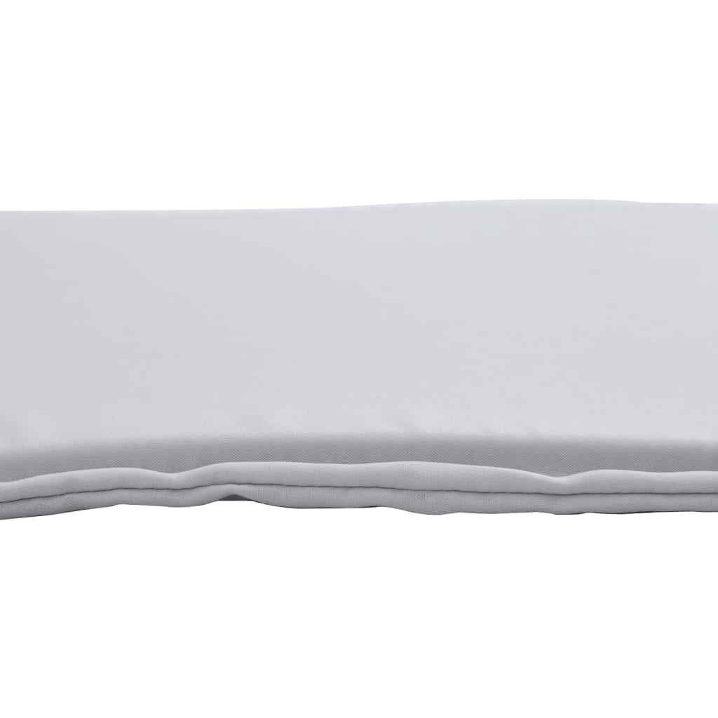 Vrtne podloge za sjedalo 4kom svijetlosive 45x45x2cm četvrtaste