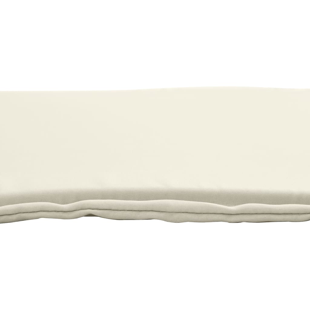 Vrtne podloge za sjedalo 4 kom krem 45x45x2 cm četvrtaste