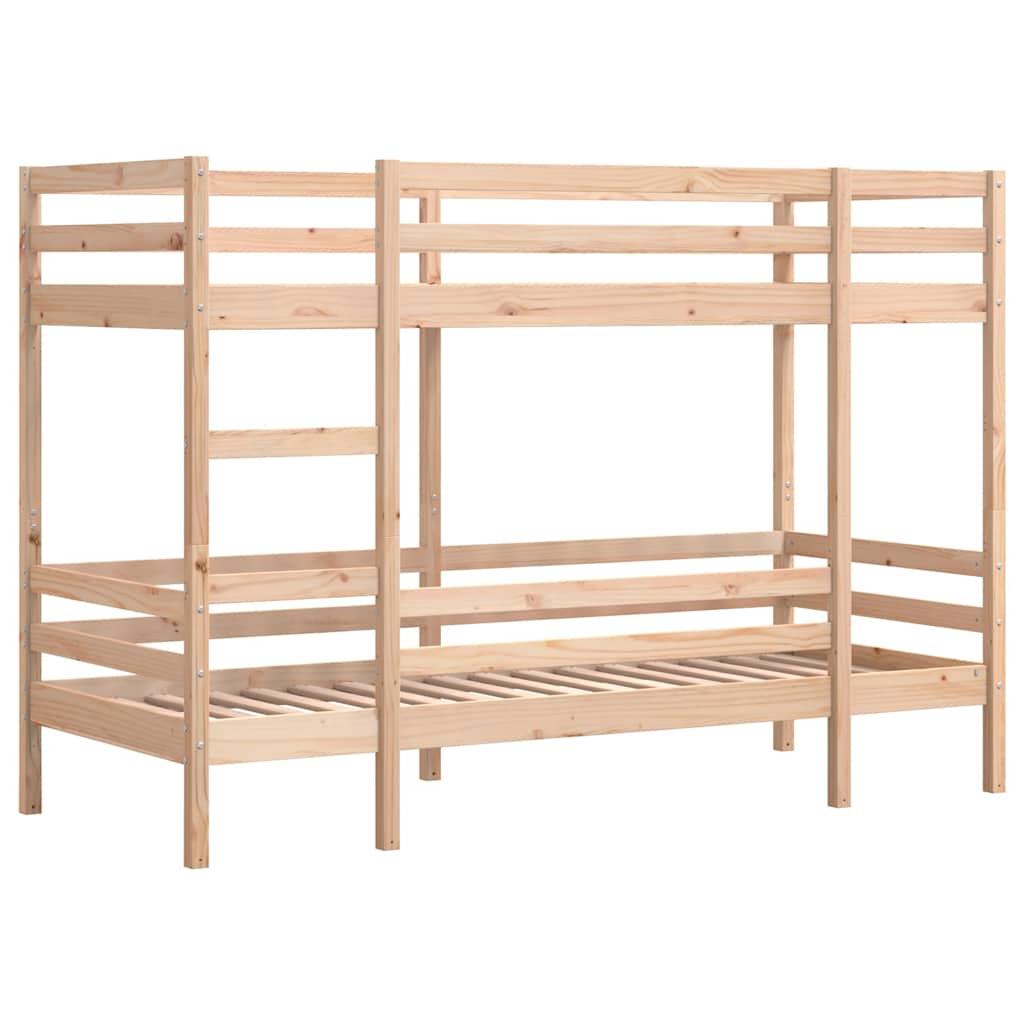 Krevet na kat 80 x 200 cm od masivne borovine