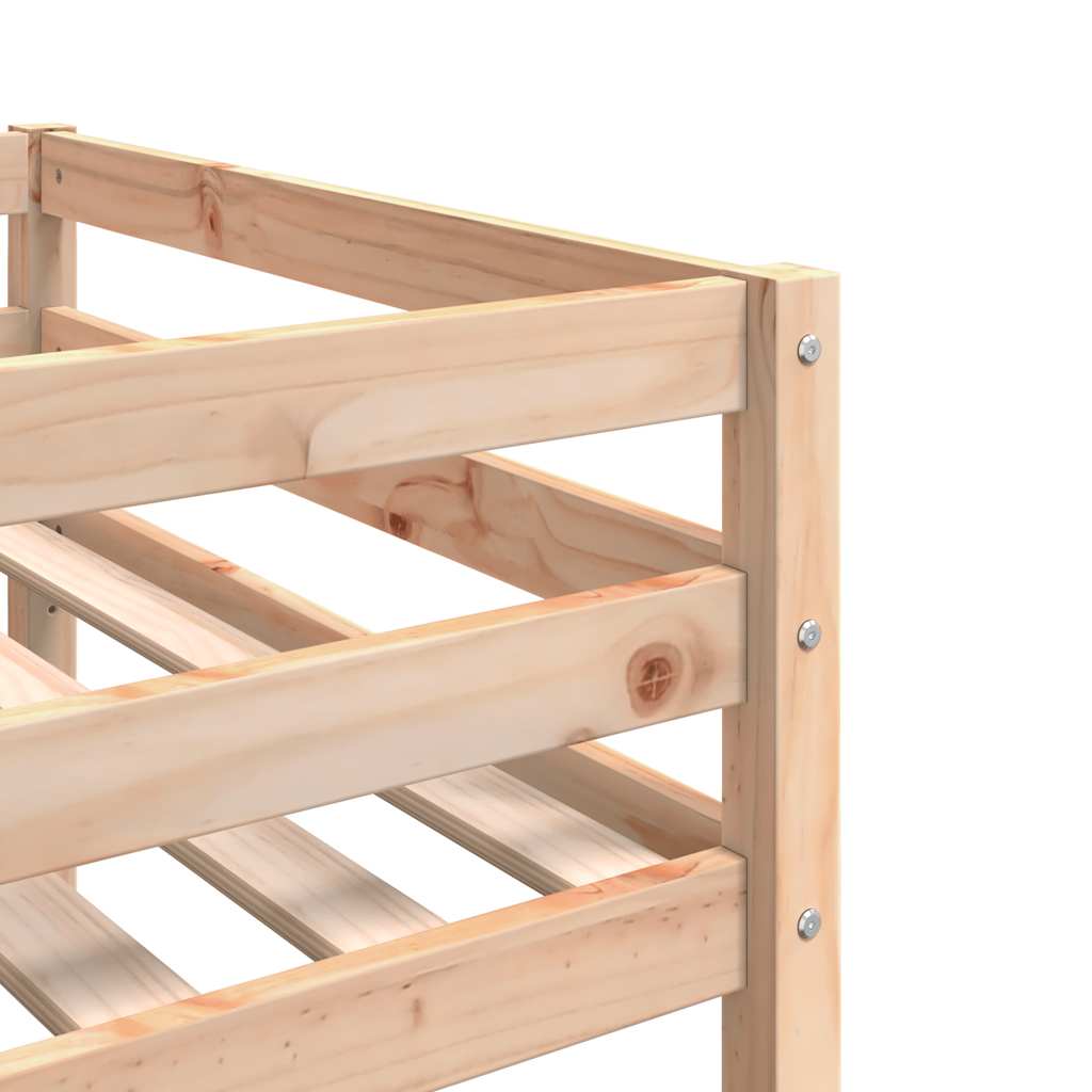 Krevet na kat 80 x 200 cm od masivne borovine