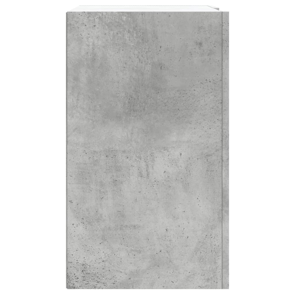 Zidni ormarić boja betona 75 x 35 x 60 cm od konstruiranog drva