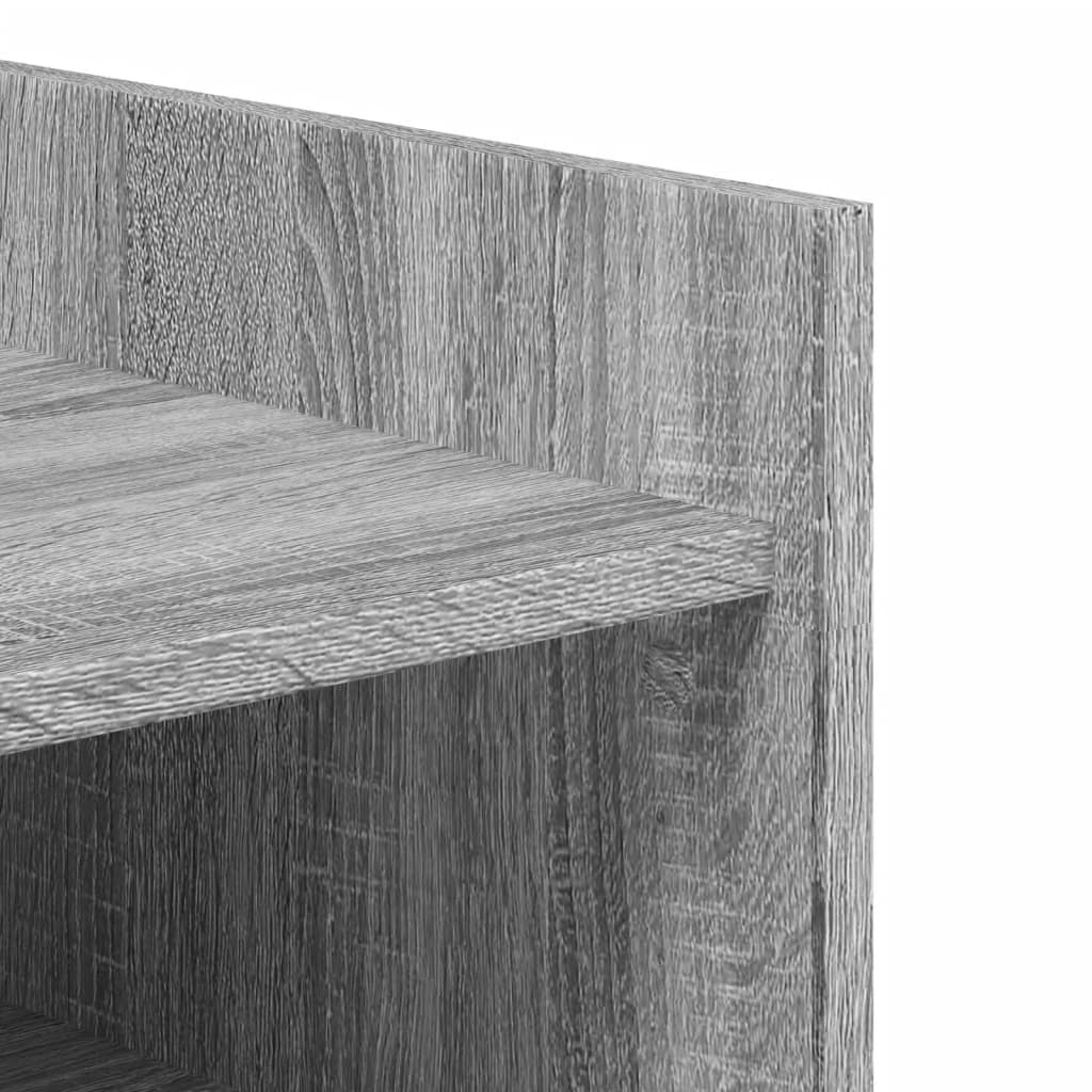 Ormarić za cipele boja hrasta 74,5x37,5x100cm konstruirano drvo