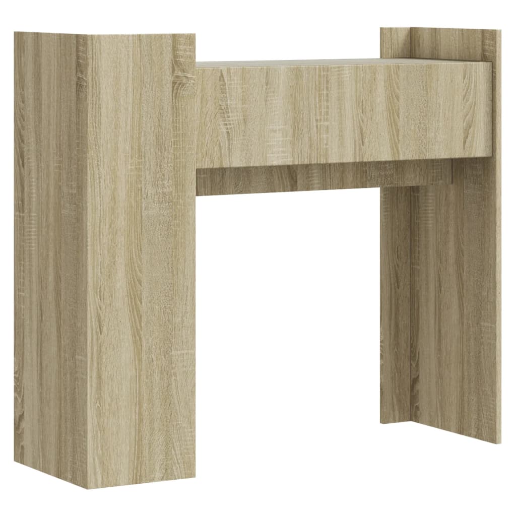 Konzolni stol boja hrasta sonome 100x35x90 cm konstruirano drvo
