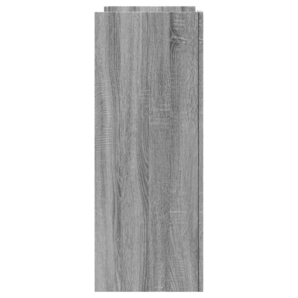 Konzolni stol siva boja hrasta 100x35x90 cm konstruirano drvo