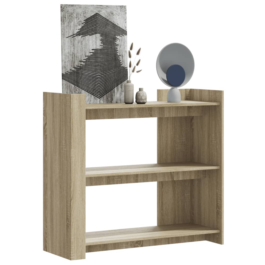 Konzolni stol boja hrasta 100x35x90 cm konstruirano drvo