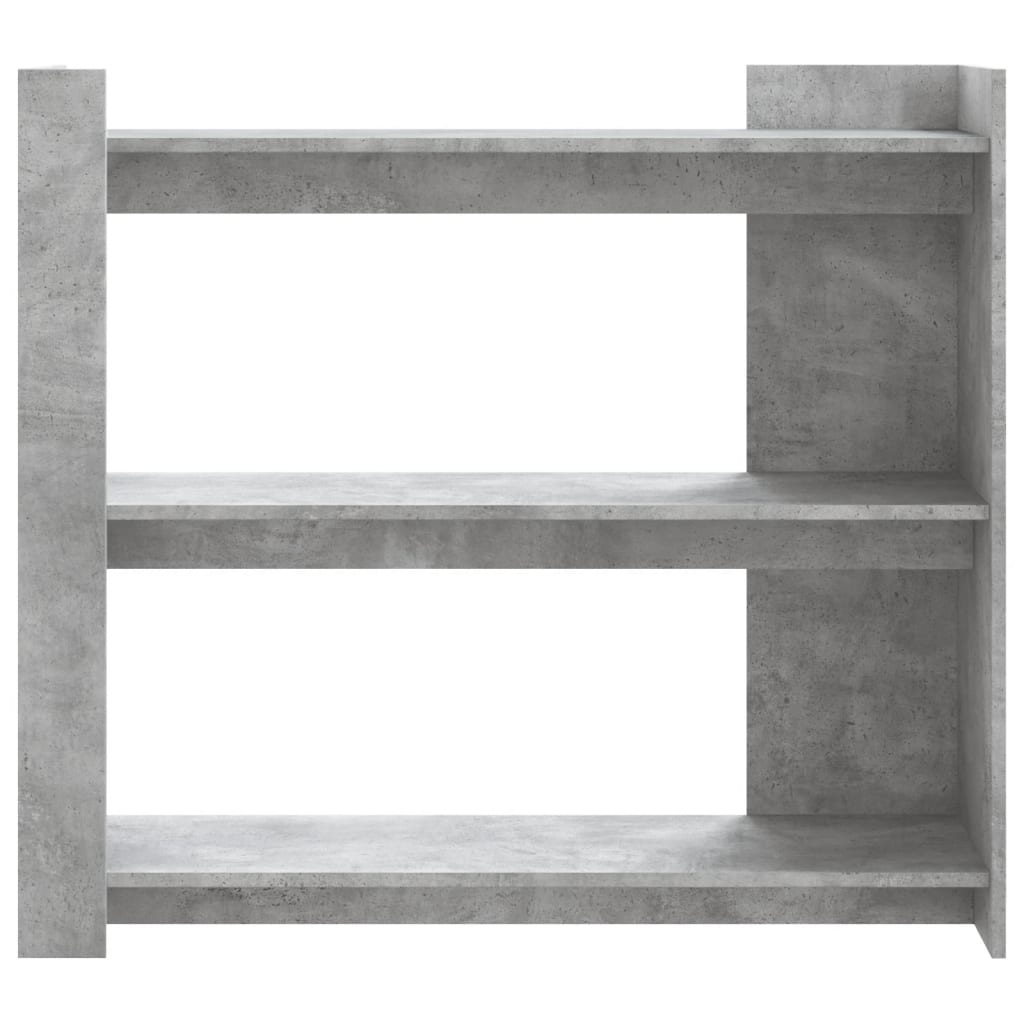 Konzolni stol siva boja betona 100x35x90 cm konstruirano drvo