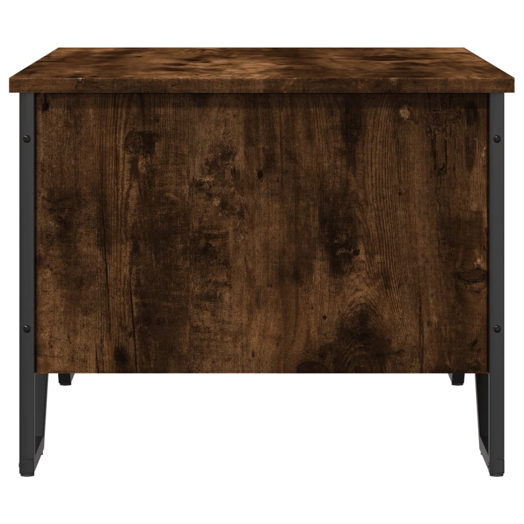 Stolić za kavu boja hrasta 75x51x40 cm konstruirano drvo