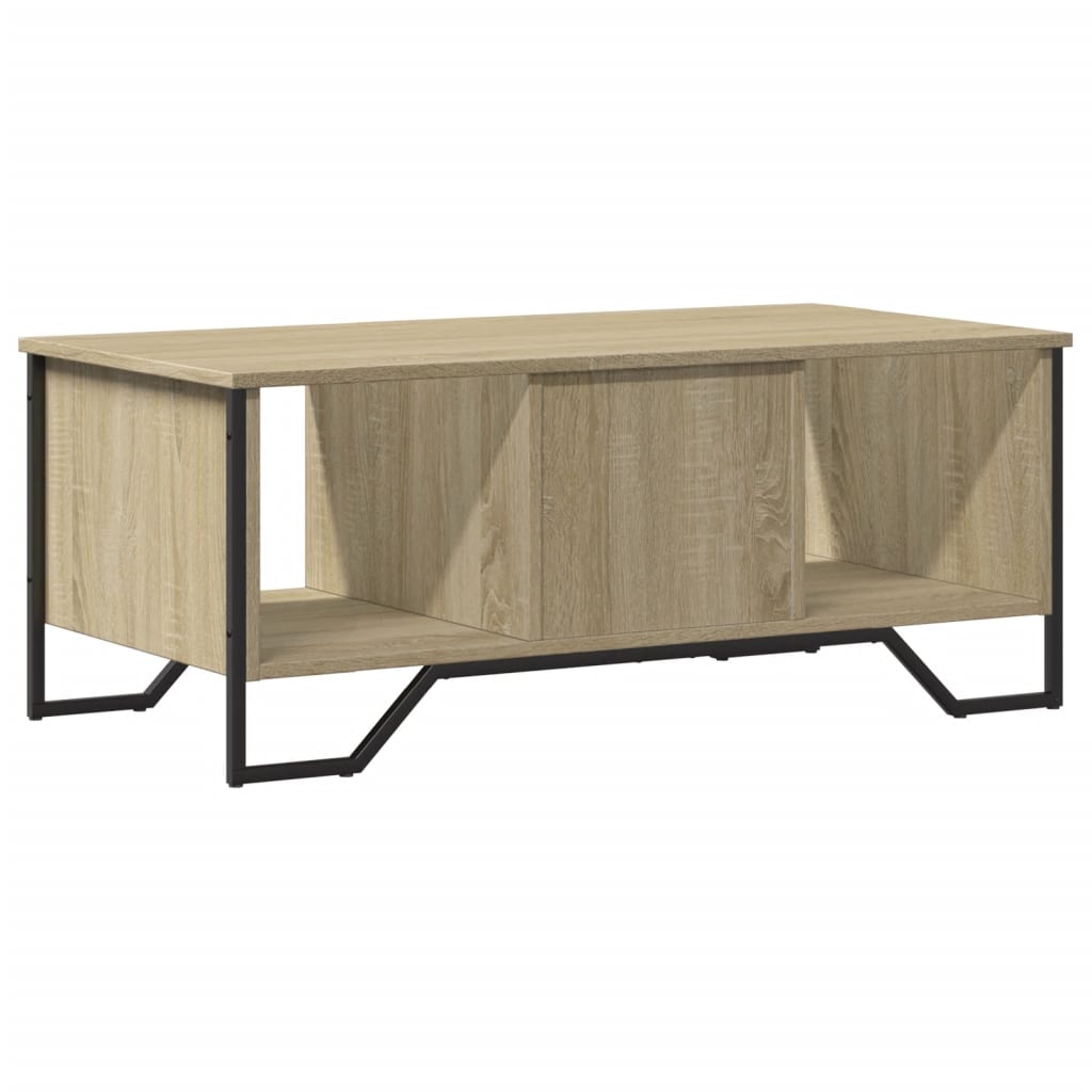 Stolić za kavu boja hrasta 100 x 51 x 40 cm konstruirano drvo