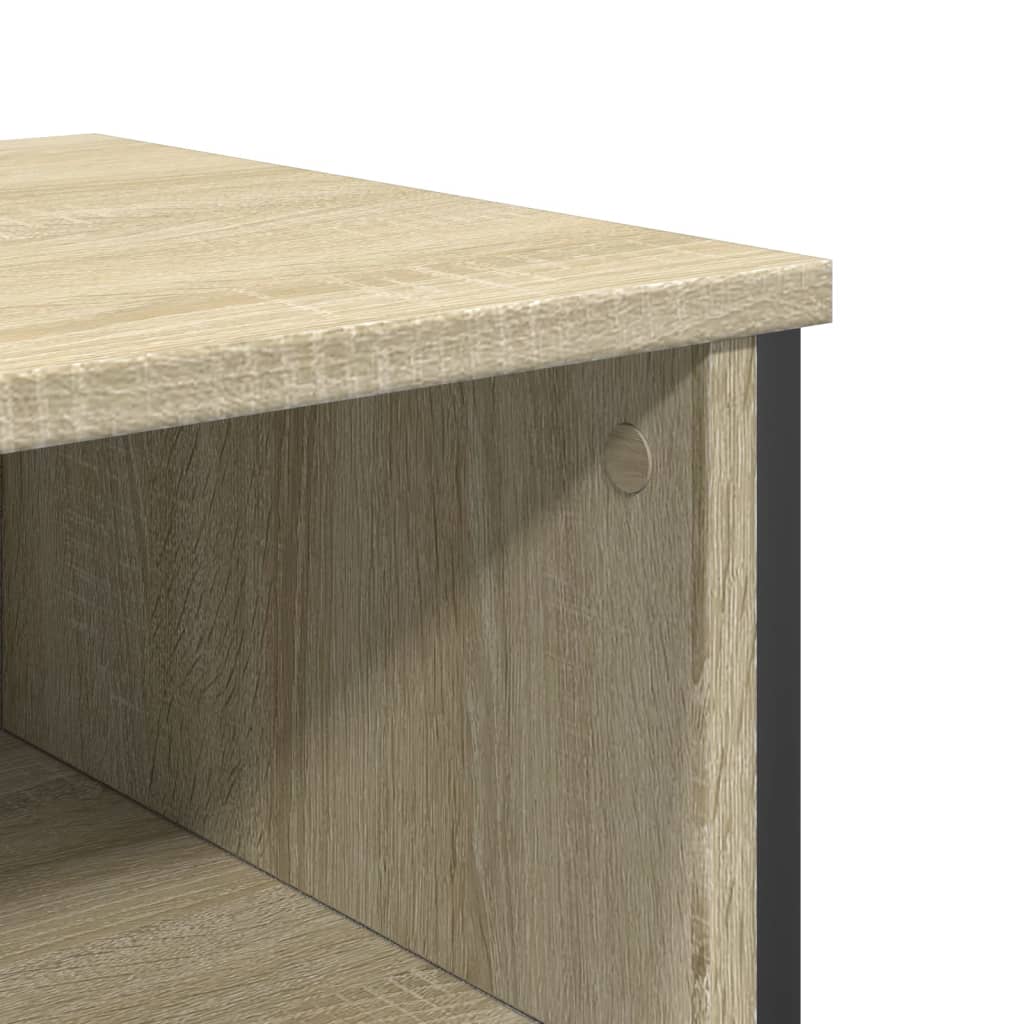 Konzolni stol boja hrasta 100 x 35 x 74,5 cm konstruirano drvo