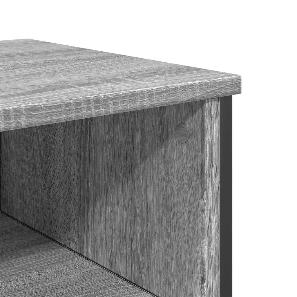 Konzolni stol boja hrasta 100 x 35 x 74,5 cm konstruirano drvo